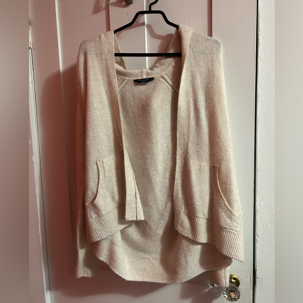 Cream Cardigan from Denver Hayes, Large
